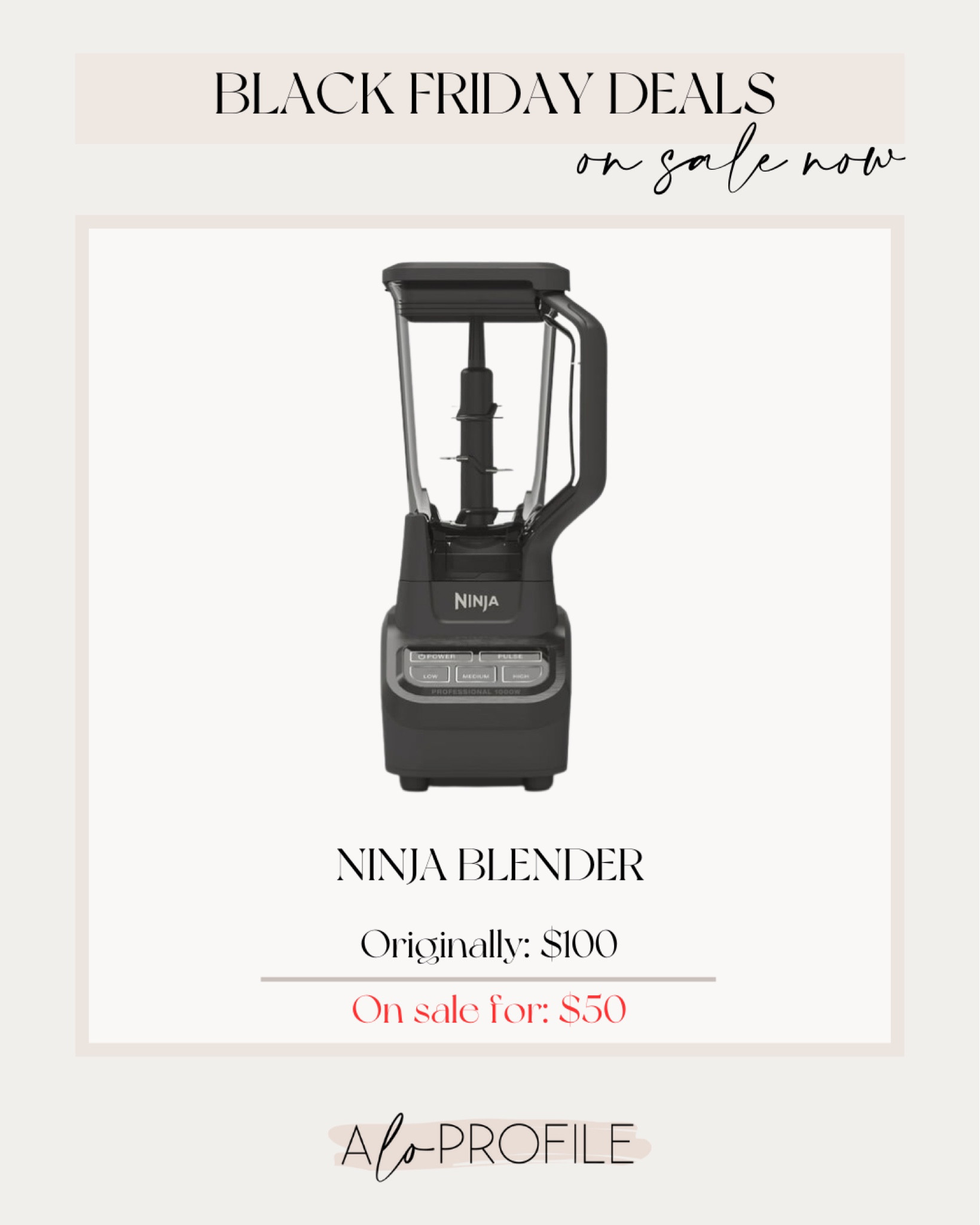 Which Ninja blender should I buy on Black Friday?