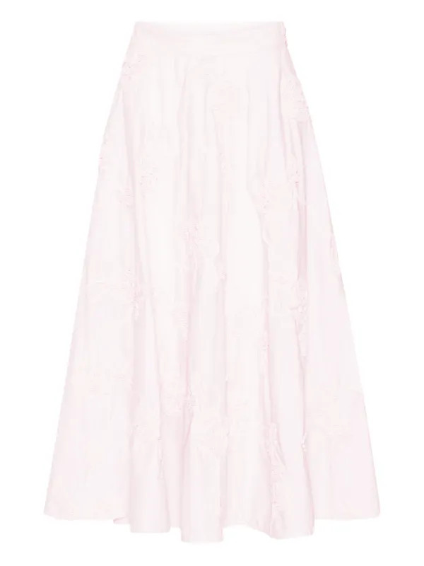 flower midi skirt | Farfetch Global