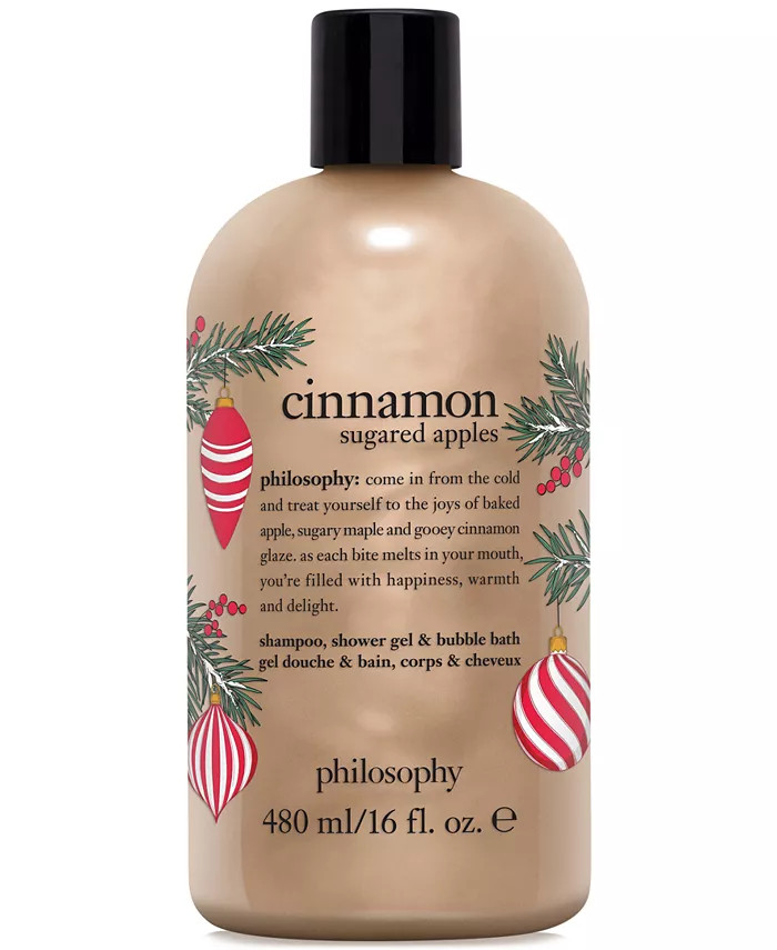philosophy Cinnamon Sugared Apples Shampoo, Shower Gel & Bubble Bath, 16 oz. & Reviews - Skin Car... | Macys (US)