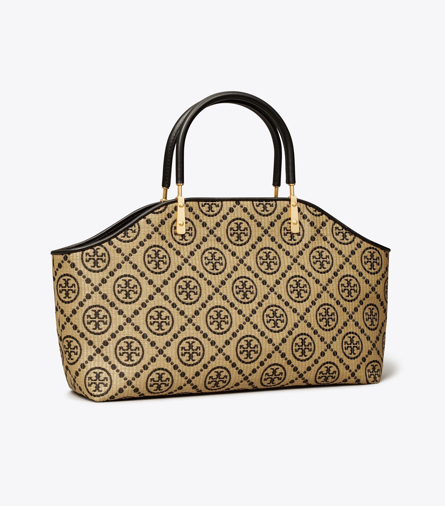 SMALL T MONOGRAM BASKET TOTE | Tory Burch (US)