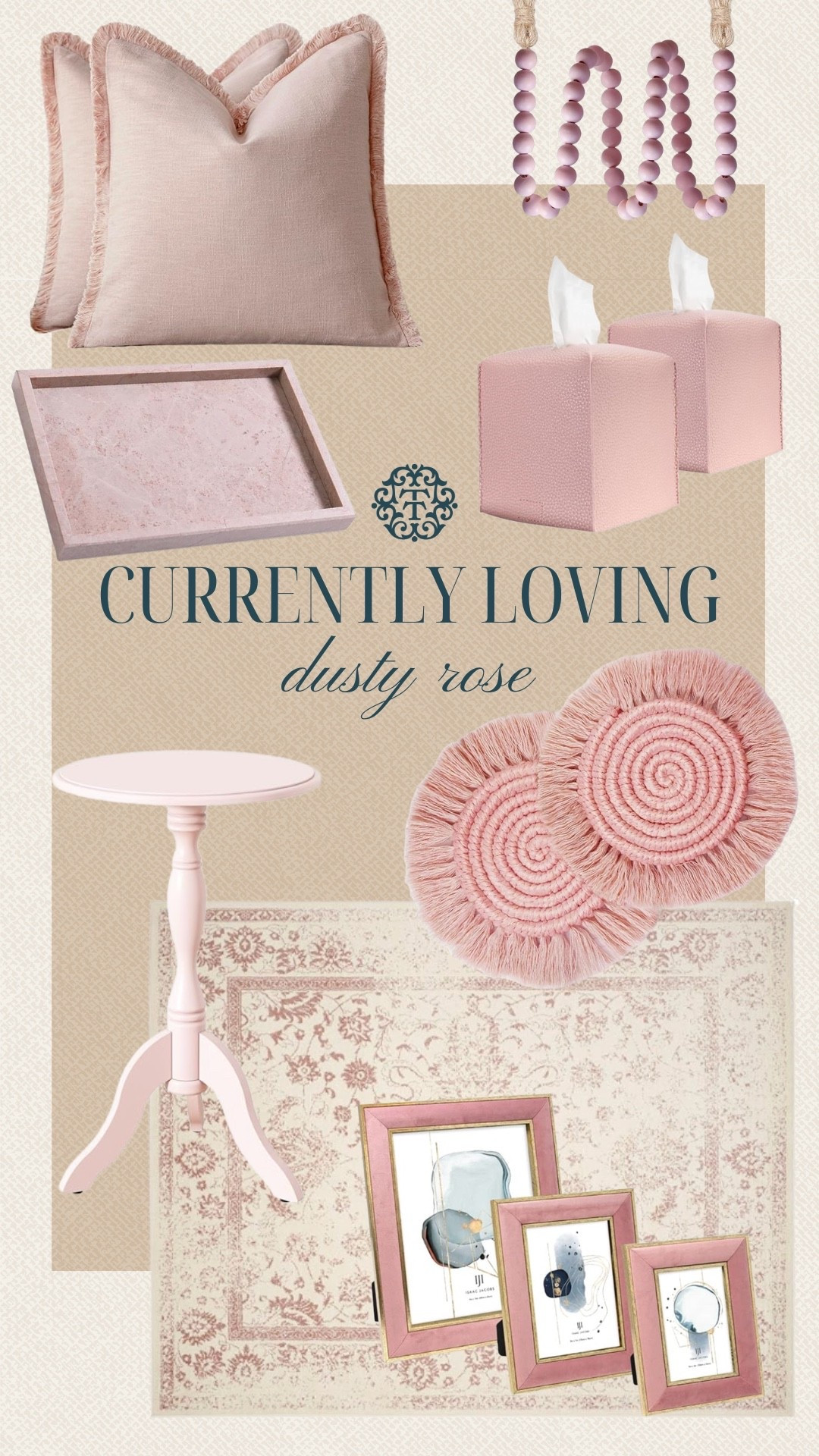 Dusty rose has been one of those colors that keeps finding its way into every room lately. Between the softer textures, framed accents, and small decor pieces, it adds warmth without feeling too bright. A little bit of this shade goes a long way in making a space feel cozy and finished. 

 #LTKSeasonal #LTKOver40 #LTKHome