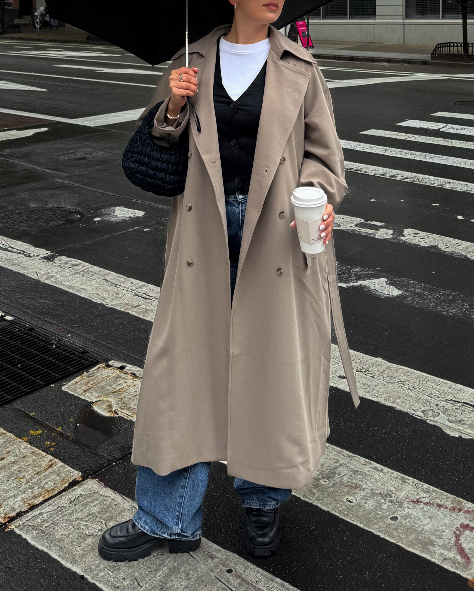 rainy day ootd #springoutfitinspo #trenchcoat #minimalchic 

#LTKworkwear #LTKstyletip