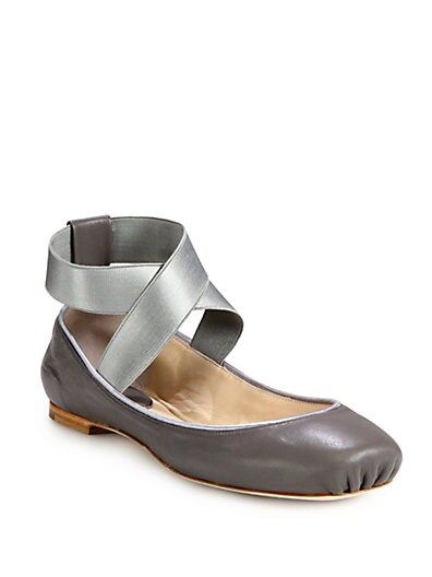 Leather Ballet Flats | Saks Fifth Avenue