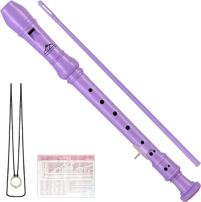 Eastrock Soprano Recorder for Kids Beginners, Recorder Instrument German Style C Key 3 Piece ABS ... | Amazon (US)