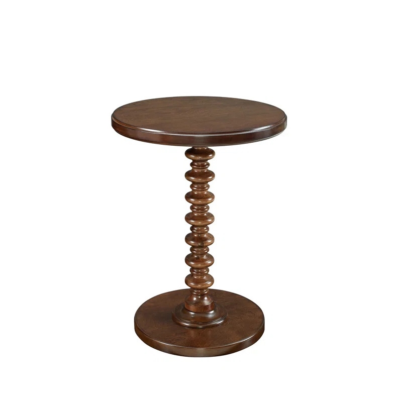 Fiama Solid Wood Pedestal End Table | Wayfair North America