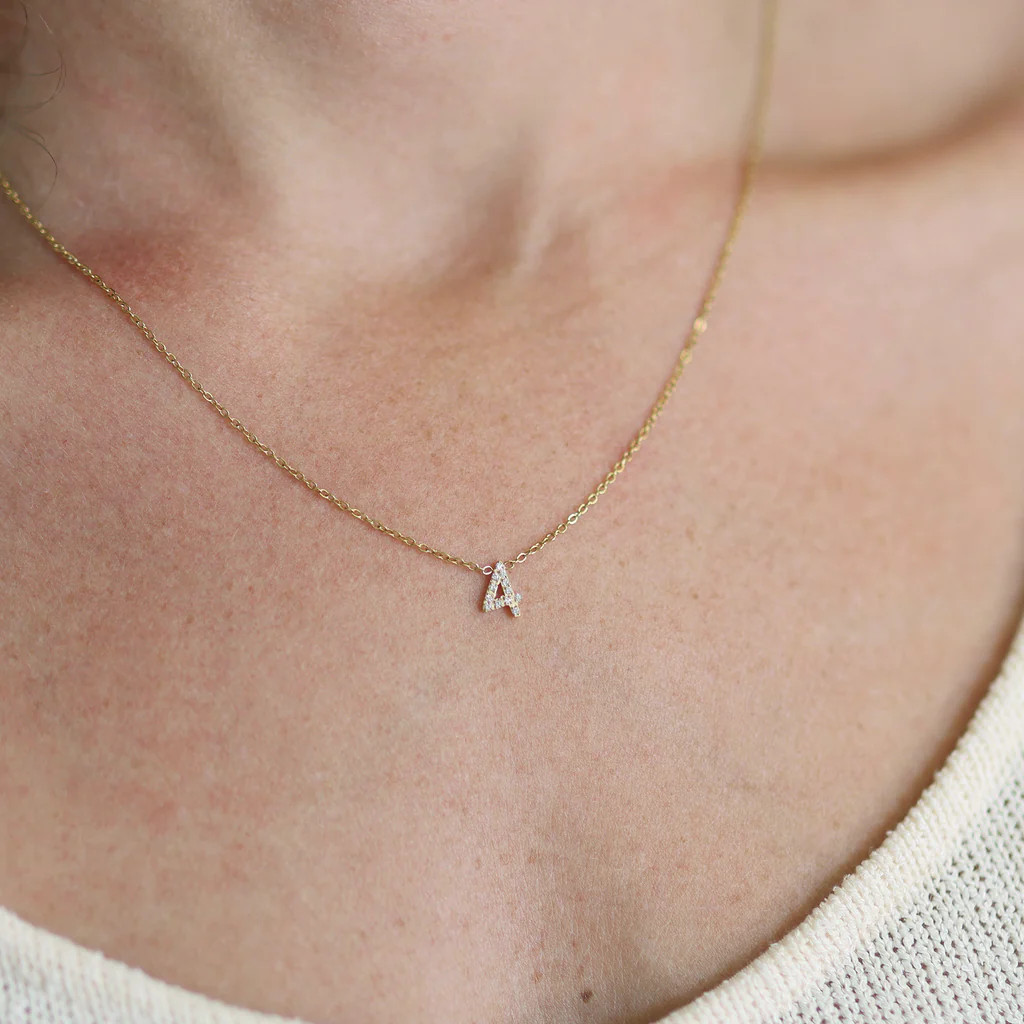 Number Necklace - Centered | Lor By Cara Loren