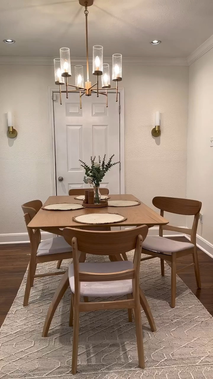 Natural table settings refer to the arrangement of items on a dining table using elements inspired by nature. Here are some ideas and suggestions for creating natural table settings:

1. Linens and Textures:
 - Use natural fibers like linen or cotton tablecloths, placemats, or runners in earthy tones such as beige, brown, or olive green.

2. Centerpieces:
 - Incorporate elements from nature, such as fresh flowers, greenery, or branches, as a centerpiece.

3. Dinnerware and Utensils:
 - Choose dinnerware made of sustainable materials like bamboo, wood, or ceramic in neutral tones.
 

4. Glassware:
 - Use clear or lightly tinted glassware to maintain a fresh and natural ambiance.

Remember, the key to a natural table setting is to embrace the beauty of nature and create an inviting and sustainable ambiance. When I’m doubt keep it simple. 
.
.

Modern boho, organic modern, Boho dining room, Natural dining room table, dining room table, matching set, neutral dining room, neutral aesthetic, neutral home decor, Boho decor, organic modern furniture

#LTKHome