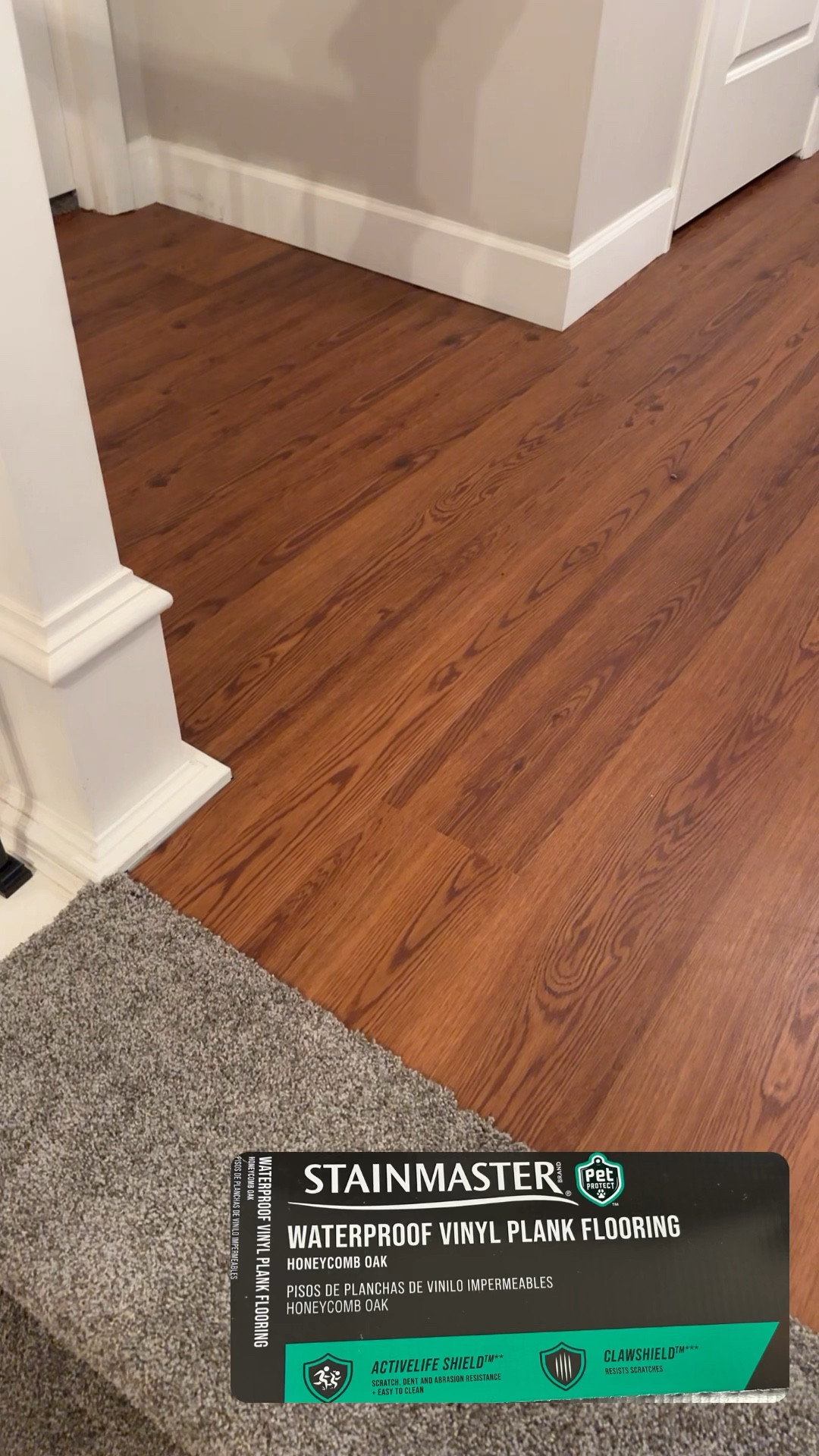 Waterproof pet prof luxury vinyl plank flooring 

#LTKstyletip #LTKhome #LTKsalealert