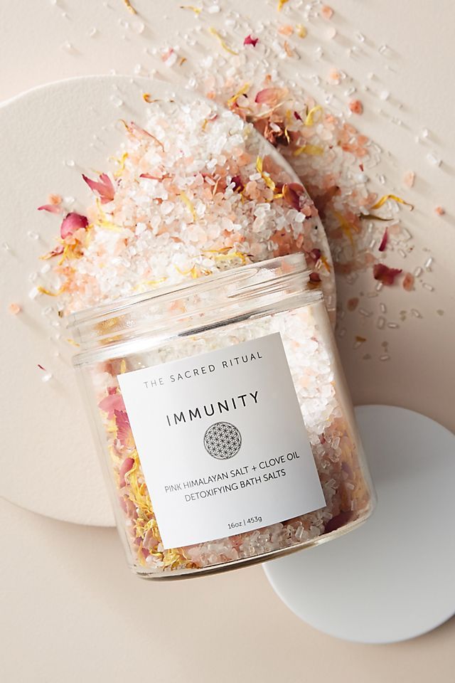 The Sacred Ritual Immunity Bath Salts | Anthropologie (US)