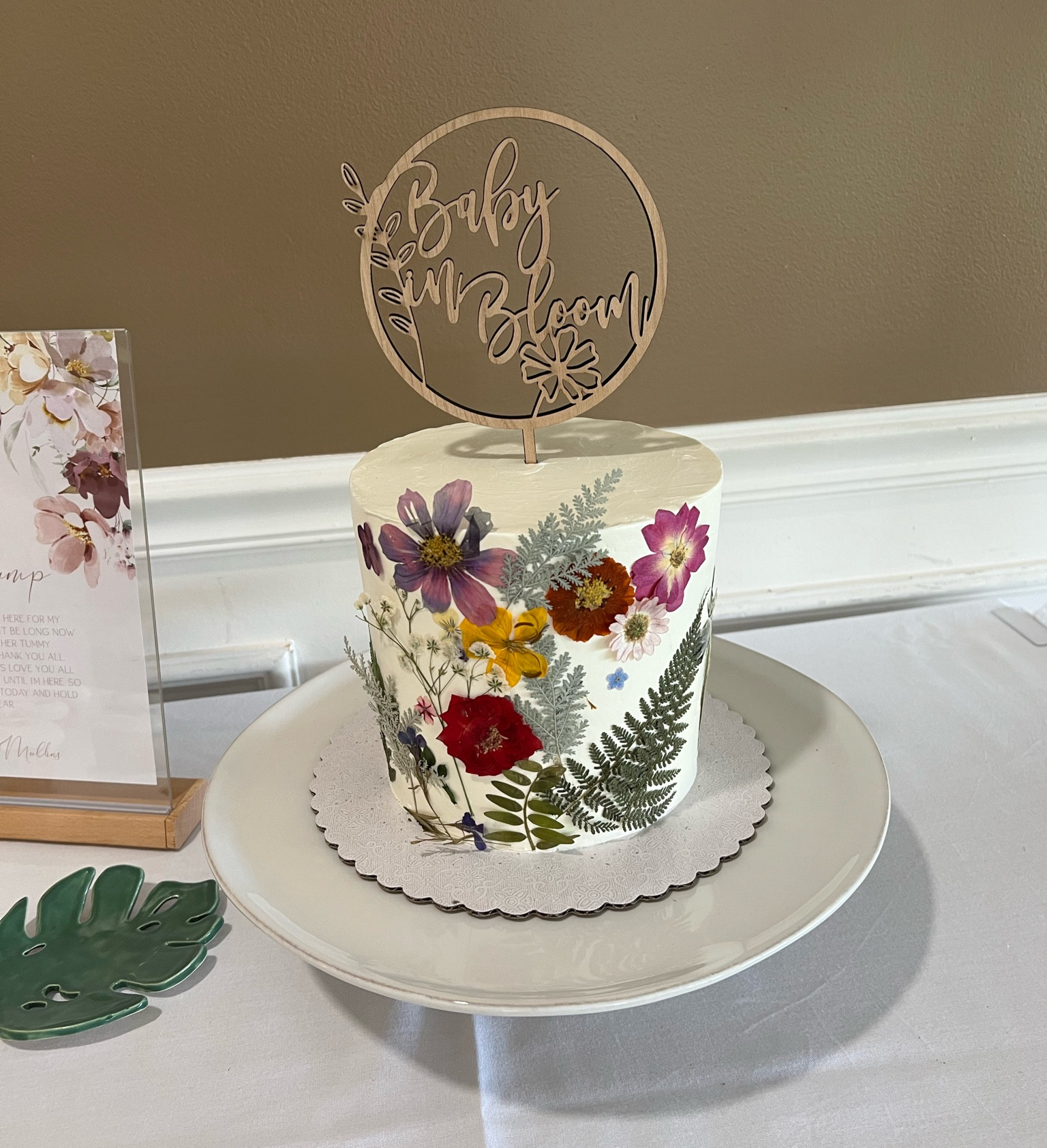 Baby Shower theme: Baby In Bloom 
#babyshower #babyshowertheme #babyshowercake #etsy #babyinbloom #babyshowerinspo #firsttimemom #pregnant 

#LTKparties #LTKbump #LTKbaby