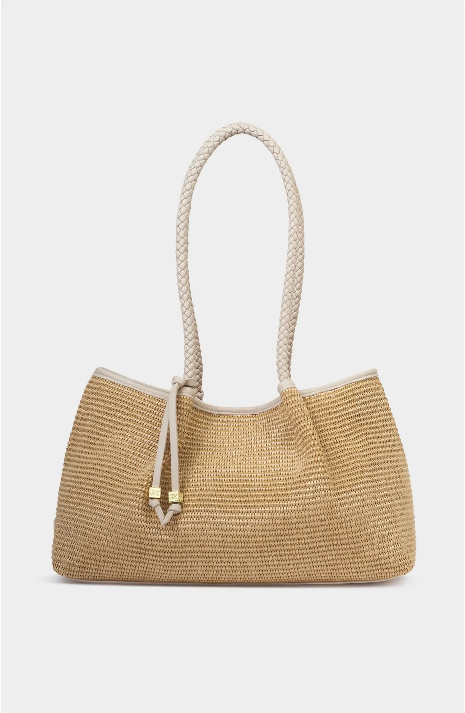 Nova Raffia Small Shoulder Tote | Nordstrom