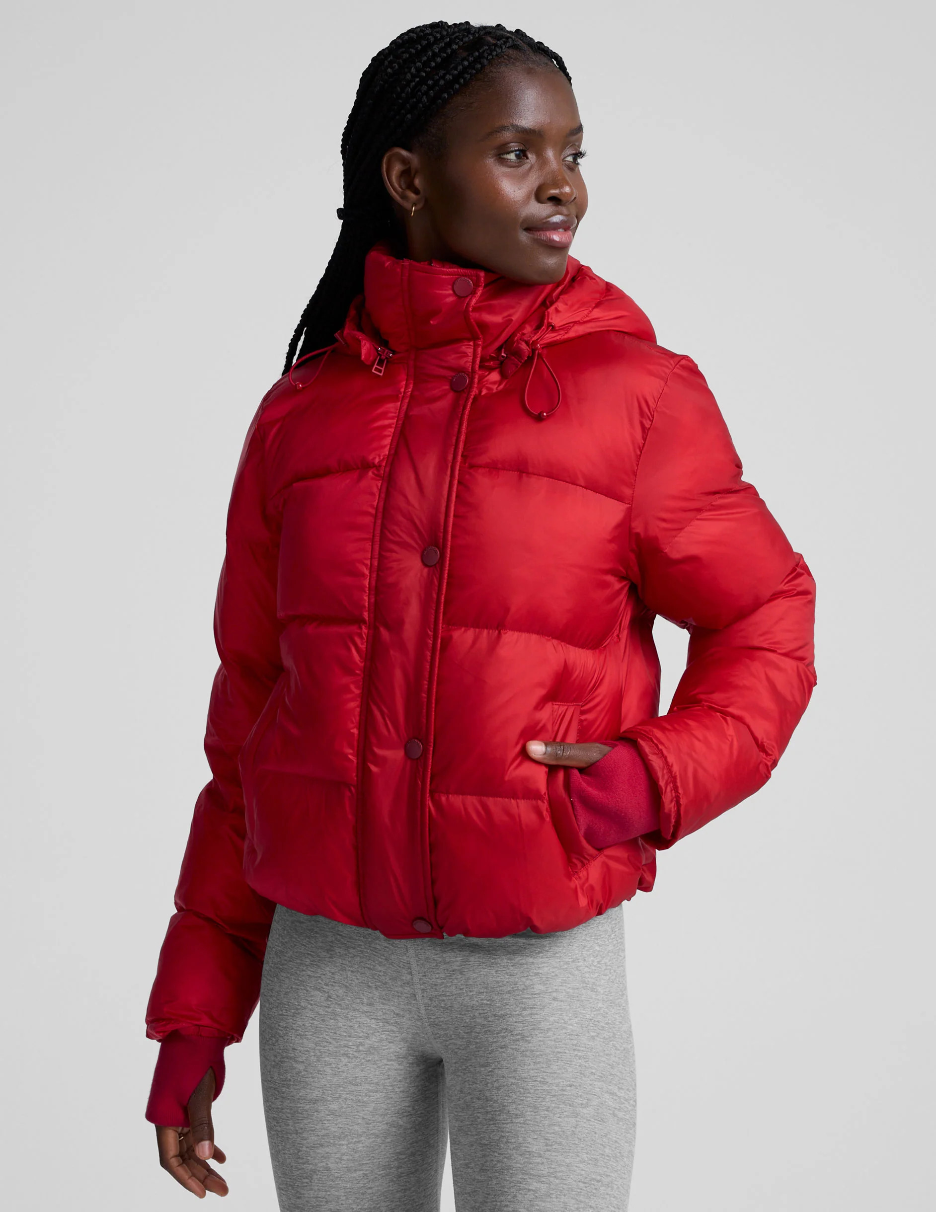 Big Cozy Hooded Puffer Jacket | Beyond Yoga | Beyond Yoga