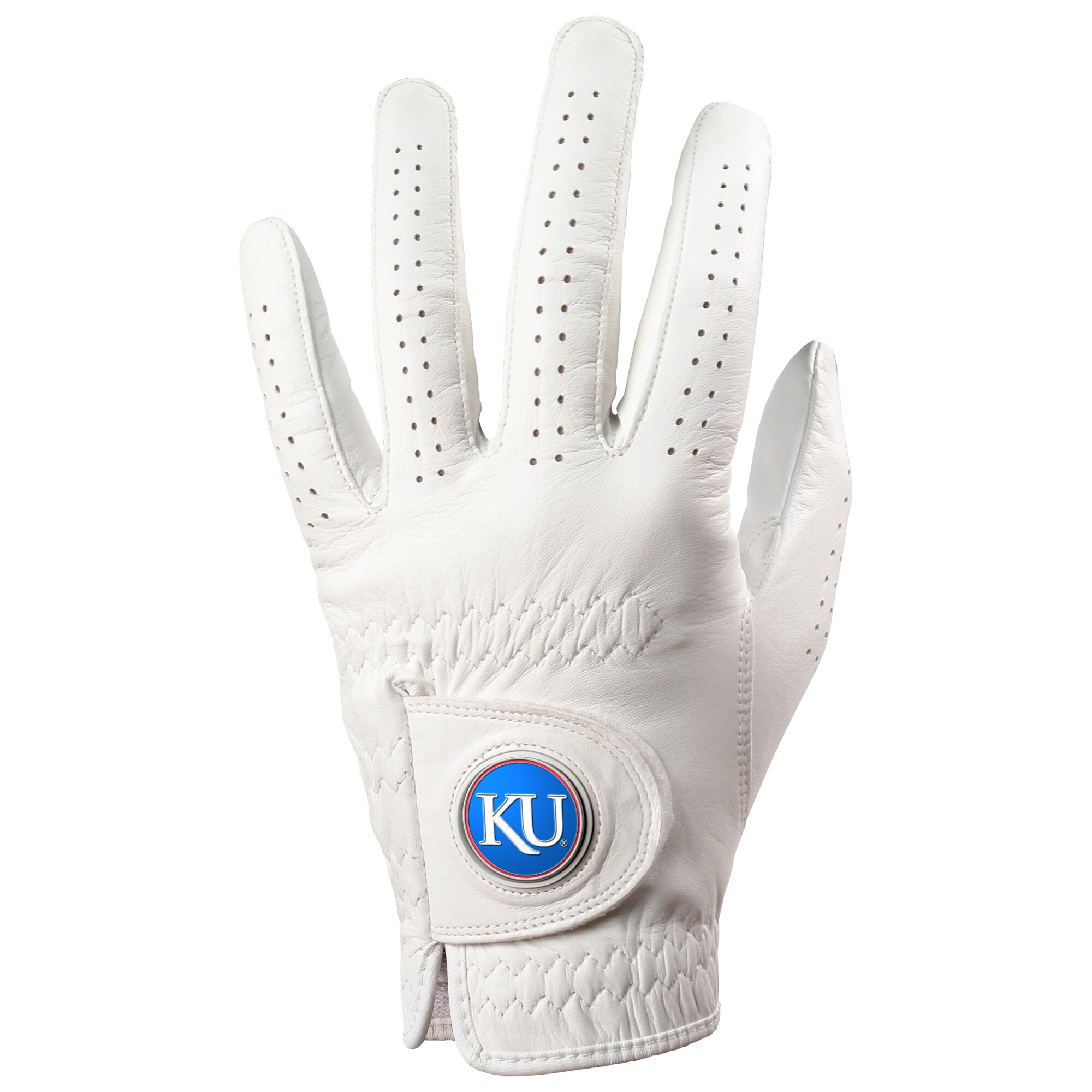 Kansas Jayhawks Golf Glove - White | Fanatics