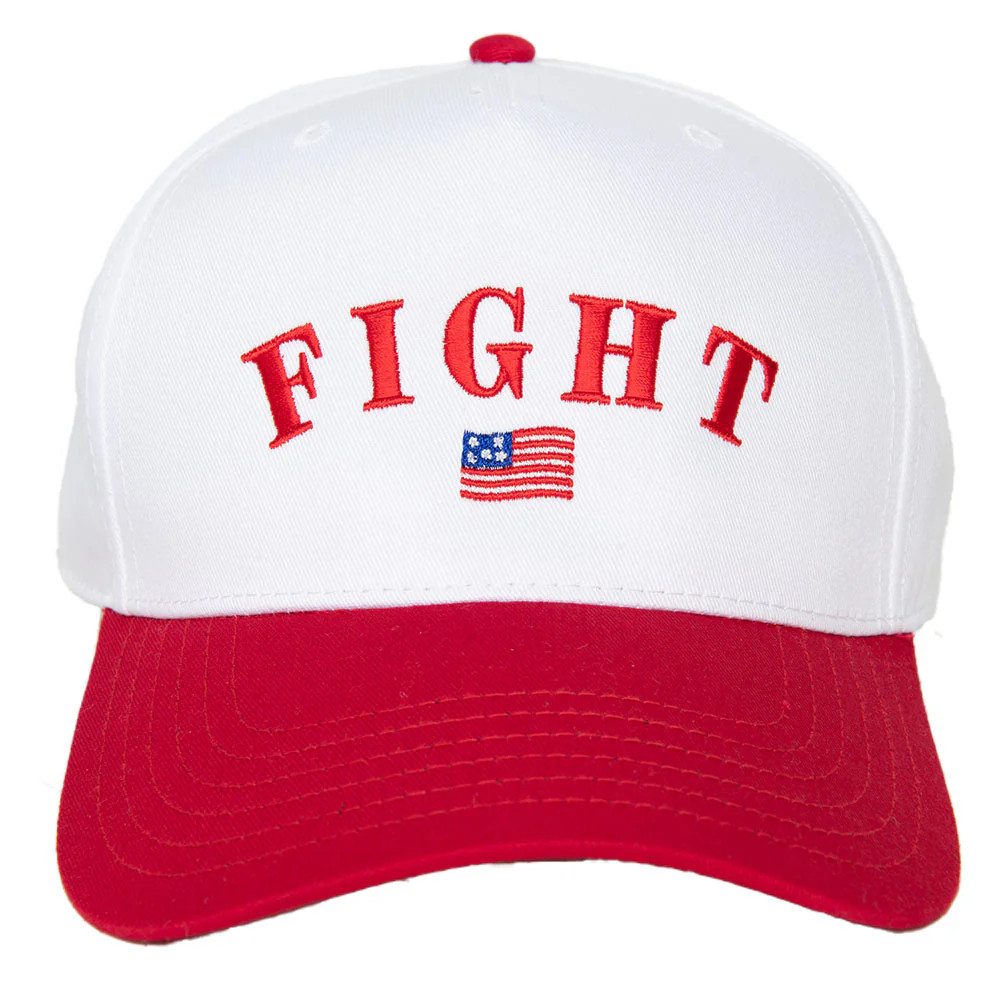 FIGHT Flag Two-Toned Hat | Katydid.com