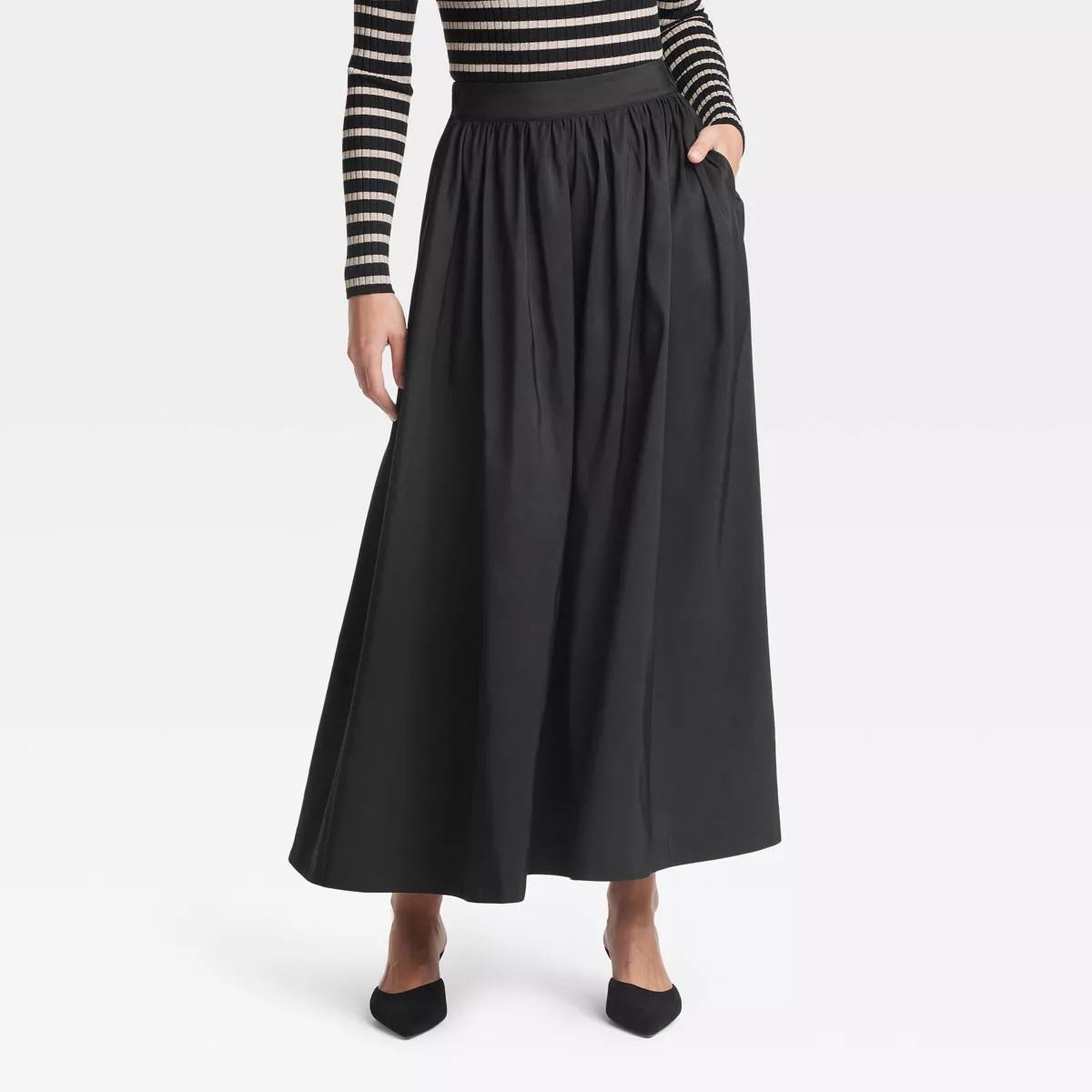 Women's Voluminous Maxi Skirt - A New Day™ | Target