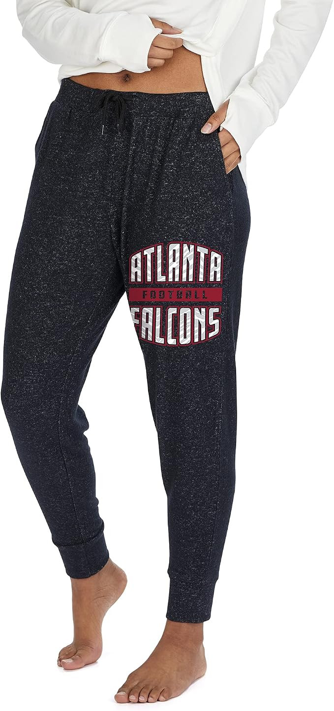 Zubaz Women's NFL Team Womens Marled Super Soft, Lightweight Jogger Pant | Amazon (US)