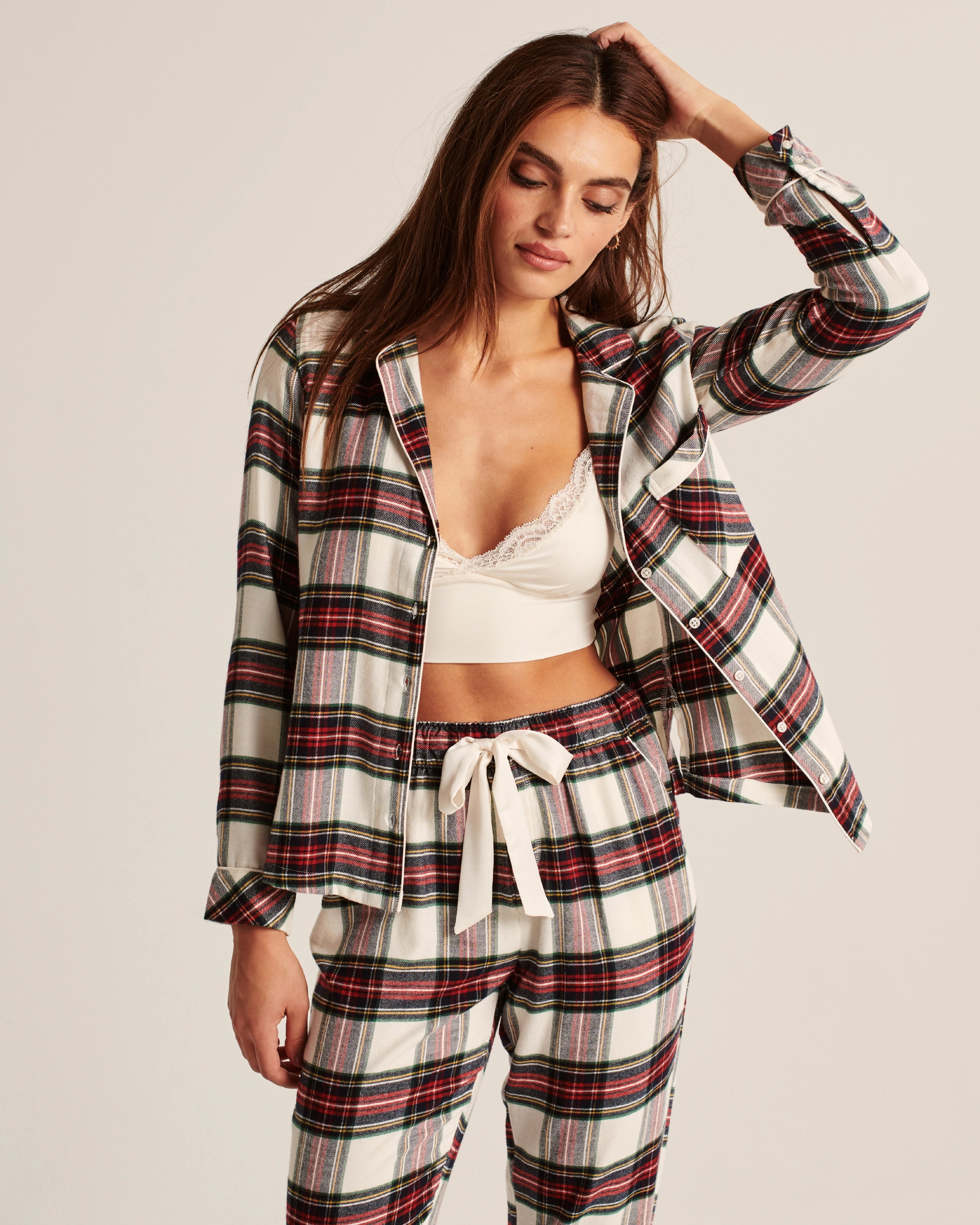 Flannel Pajama Shirt | Abercrombie & Fitch (US)