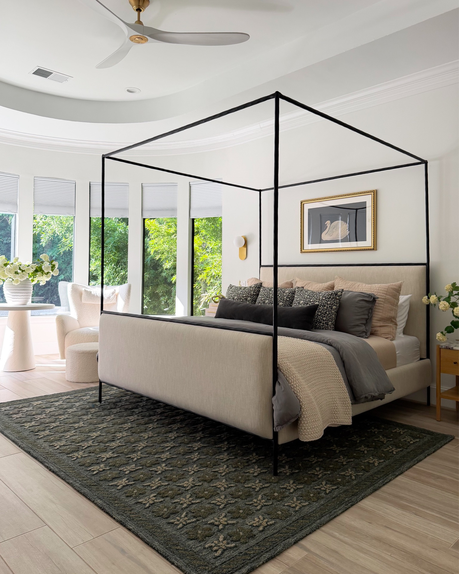 A little drama never hurt ✨

The Forrest Hand-Tufted Rug in Lagoon Olive was the layer this room was missing. I love how the deeper tones ground all the softer neutrals, while the tufted texture adds so much dimension. It completely shifted the feeling of the space without changing anything else.

The entire @heidicaillierdesign x @joonloloi  collection has that same beautifully collected quality — rich color, unexpected pattern + layers of texture that feel like they’ve always belonged.

#HeidiCaillierxJoonLoloi #JoonLoloi #LoloiRugs #InteriorDesign #BedroomDesign #CollectedHome

#LTKHome