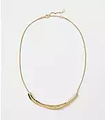 Molded Bar Necklace | LOFT
