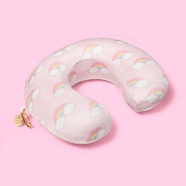 Travel Pillow Light Pink/Mini Rainbows - Stoney Clover Lane x Target | Target
