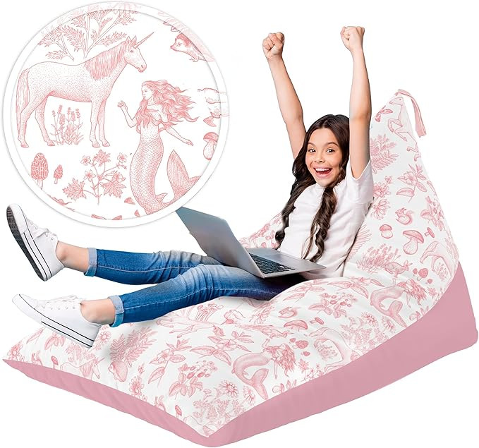 Huddle Original Cover for Stuffed Animal Bean Bag Storage (No Filler) XL Designer Beanbag Chair f... | Amazon (CA)