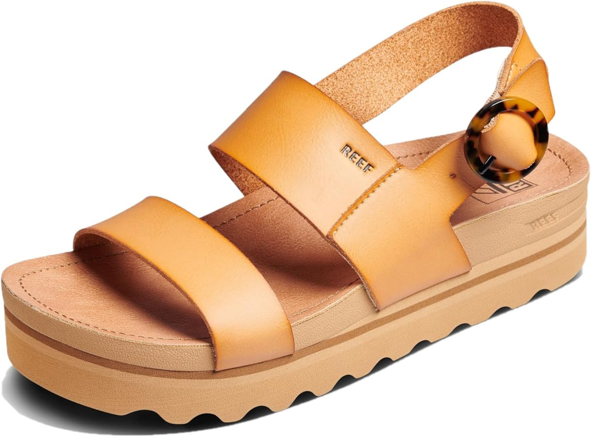 REEF Vista Hi Buckle Women's Platform Fashion Sandal, Arch Support, Ultra Soft Cushion Footbed | Amazon (US)