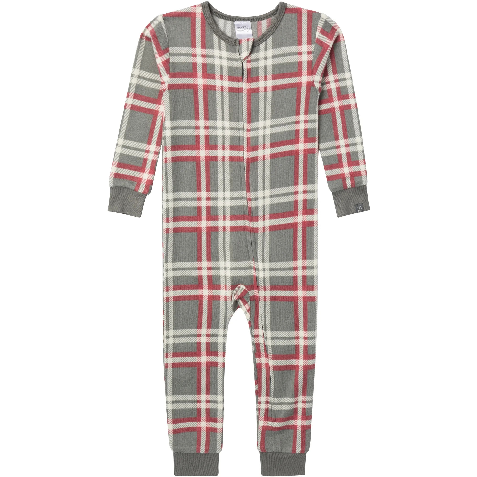 Modern Moments by Gerber Christmas One-Piece Pajama, Sizes 12 Months - 5T | Walmart (US)