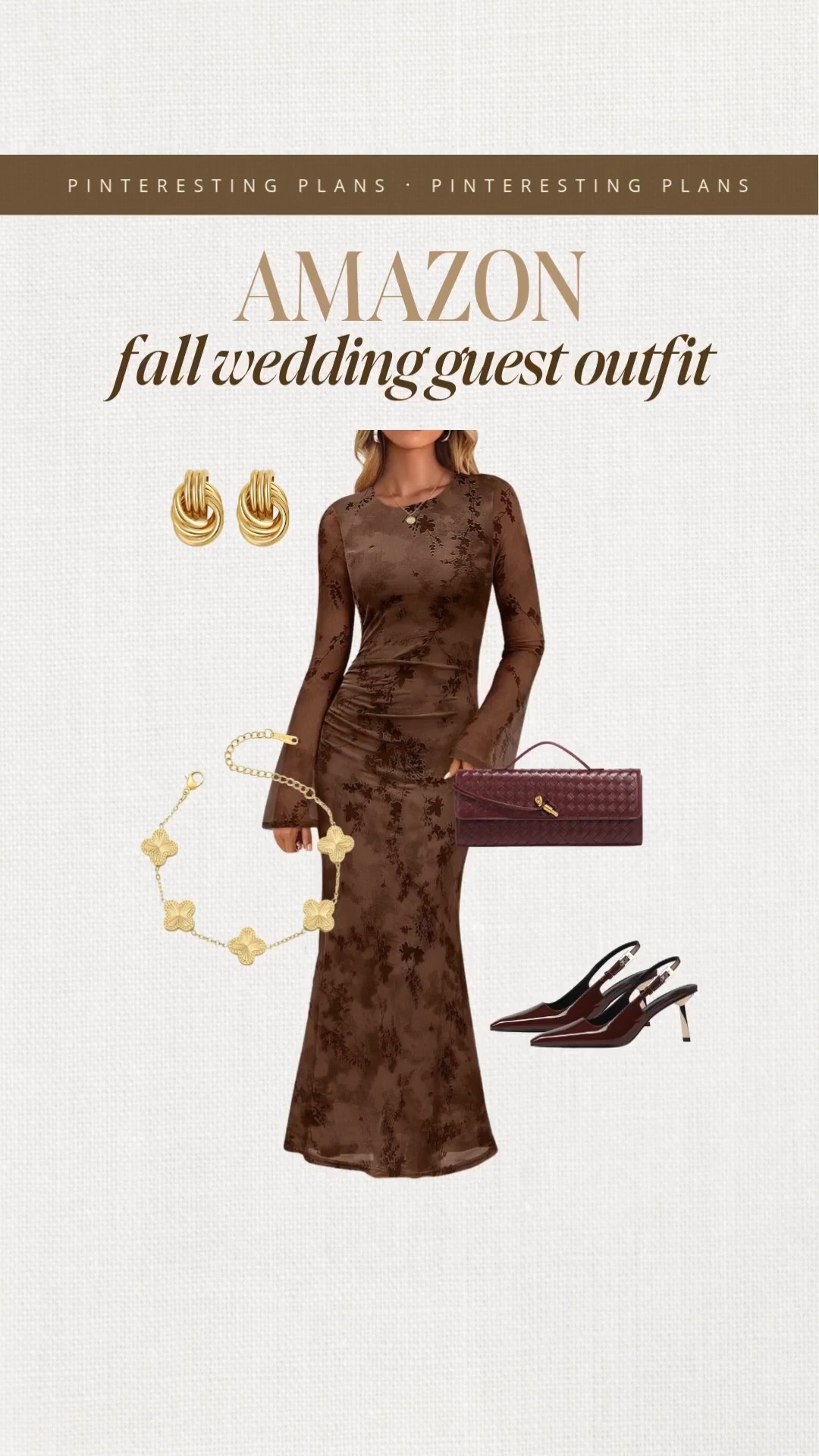 Amazon fall wedding guest outfit idea 🙌🏻🙌🏻

Wedding guest dress,  heels earrings, clutch bag, maxi dress, fall fashionn

#LTKHoliday #LTKWedding #LTKStyleTip

#LTKSeasonal #LTKWedding #LTKootd