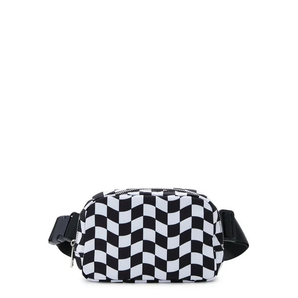 No Boundaries Juniors’ Fanny Pack, Checkered | Walmart (US)