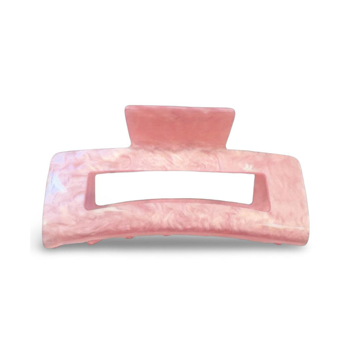 Large Rectangle Claw Clip - Pink - Pink | Macy's