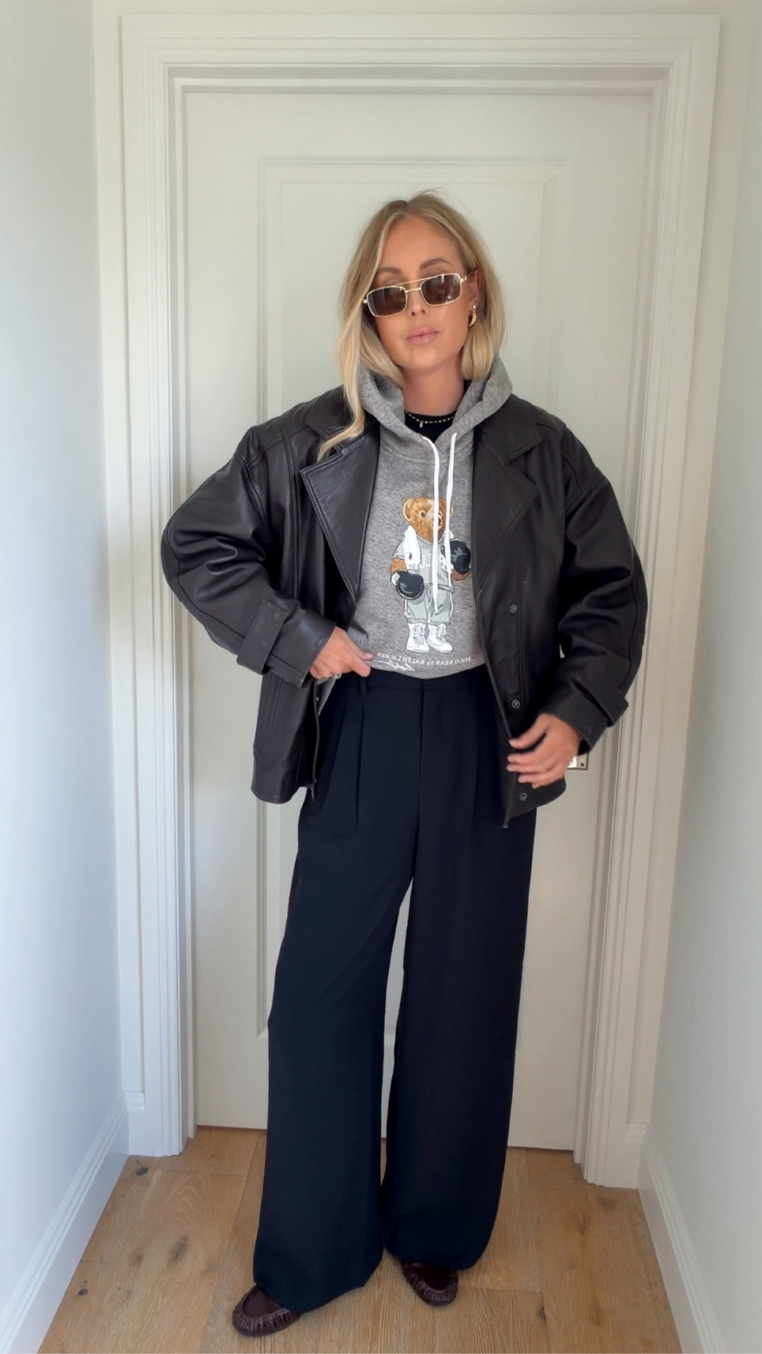 BLACK FRIDAY SALE RECOMMENDATIONS with a side of RALPH LAUREN CHRISTMAS!

There was no leaving this Polo Bear Hoodie behind, so I apologise that this one isn’t on sale! I bought a large. It’s not an oversized fit.

The rest of the outfit is on sale - bomber jacket, sunglasses, pants and shoes.

I’m wearing a 14 in the bomber for a super oversized fit. A 10 in the pants - very true to size and the shoes also run very true! 

#LTKsale #LTKfestive #LTKCyberWeek