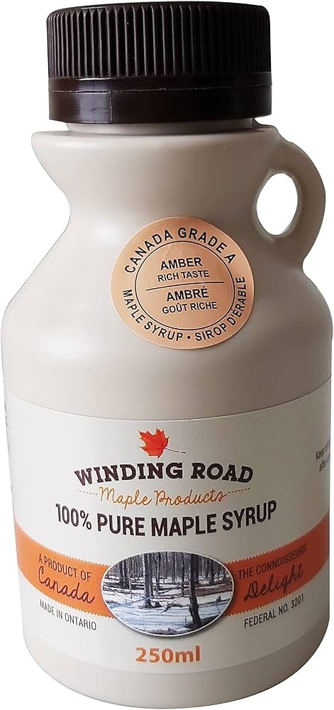 Award Winning 100% Pure Canadian Maple Syrup Grade-A Amber from Elmira Ontario:4 Generations Loca... | Amazon (CA)