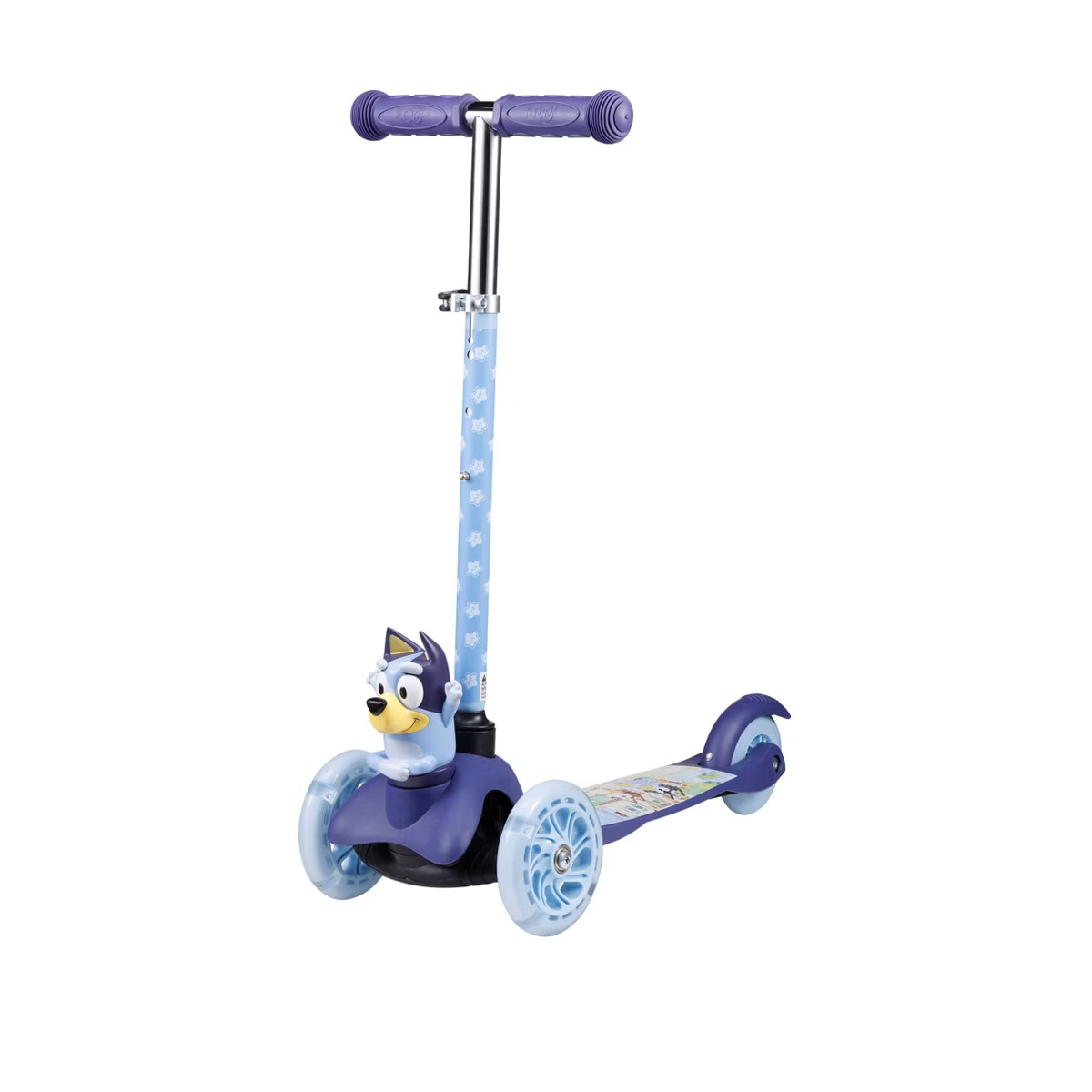 Bluey Mini 3D LUW Kick Scooter with Adjustable Handle Bar: 3 Wheels, ABEC-5 Bearings | Target