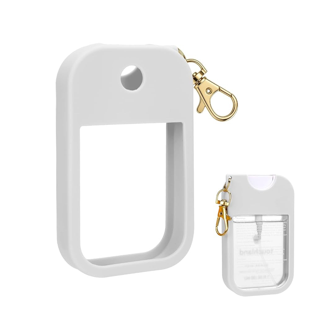 AIERSA Hand Sanitizer Spray Case Compatible with Touchland, Silicone Hand Sanitizer Case Holder w... | Amazon (US)