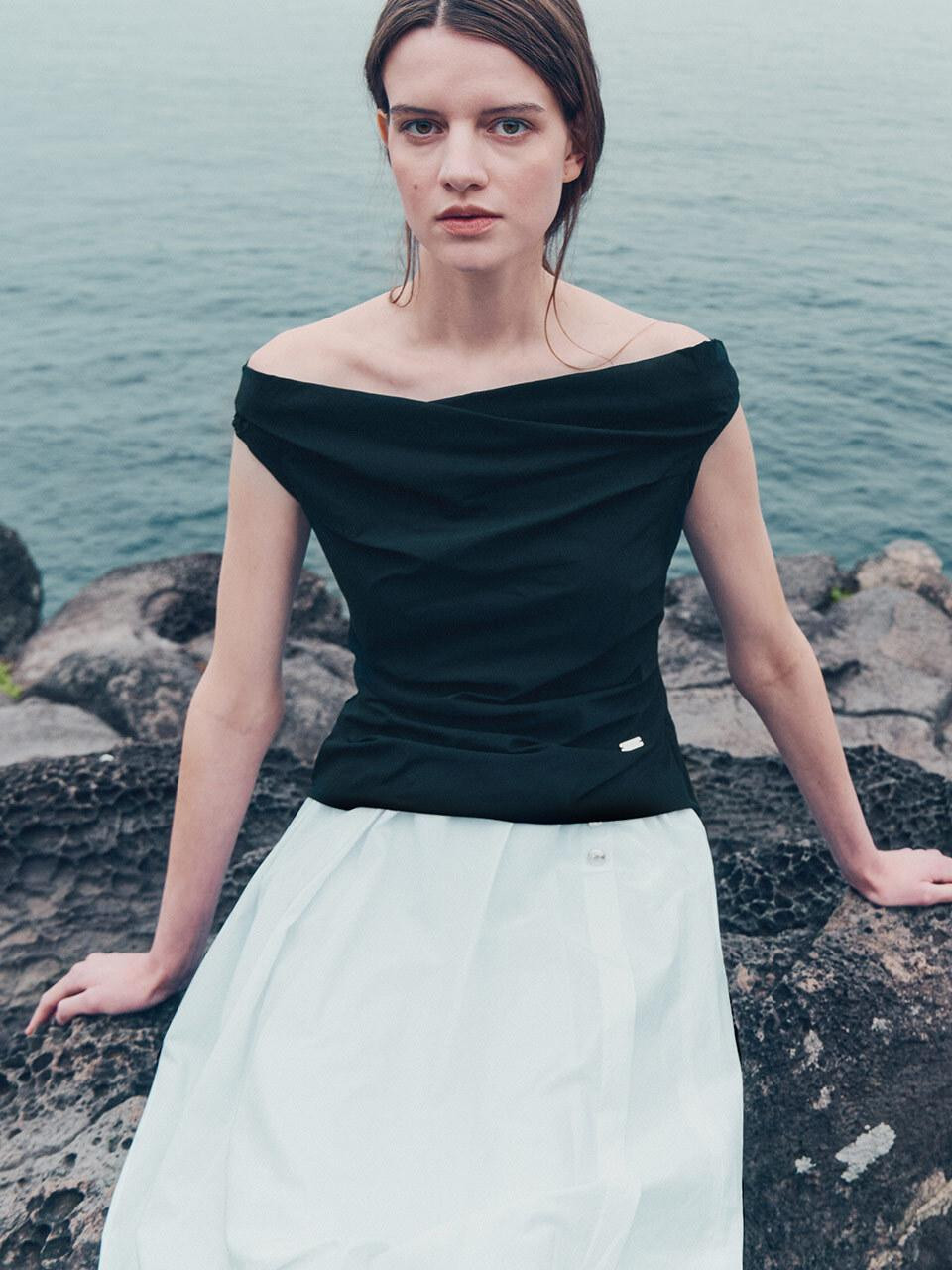 Off Shoulder Drape Top | W Concept (US)