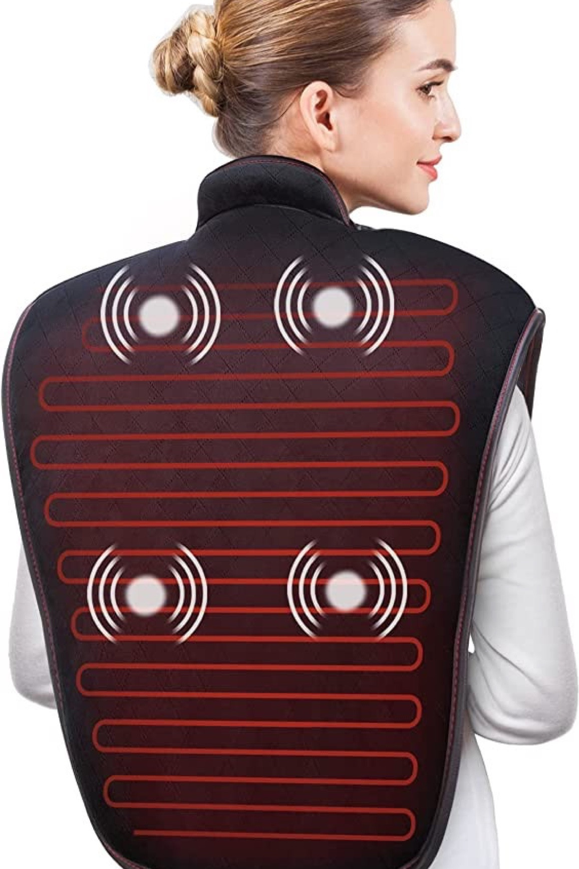 Snailax Heating Pad for Neck and Shoulders,Large Heating Pads for Back Pain Relief, Electric Back Heated Wrap,Fast Heat Pad with Massager & 5 Massage Mode, Auto Shut Off,Gifts for Women,Men

#LTKfamily #LTKhome #LTKFind