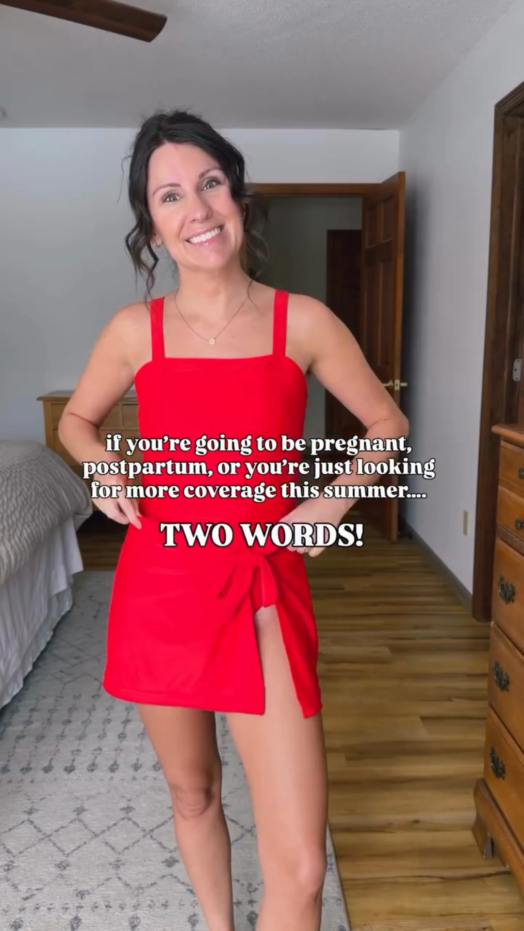 it’s cute and it’s comfy🙌🏽♥️🥰

Wearing size small!

#swimdress #postpartumswimwear #postpartumstyle #momswimsuit #momsuit

#LTKSwim #LTKPetite #LTKgrwm