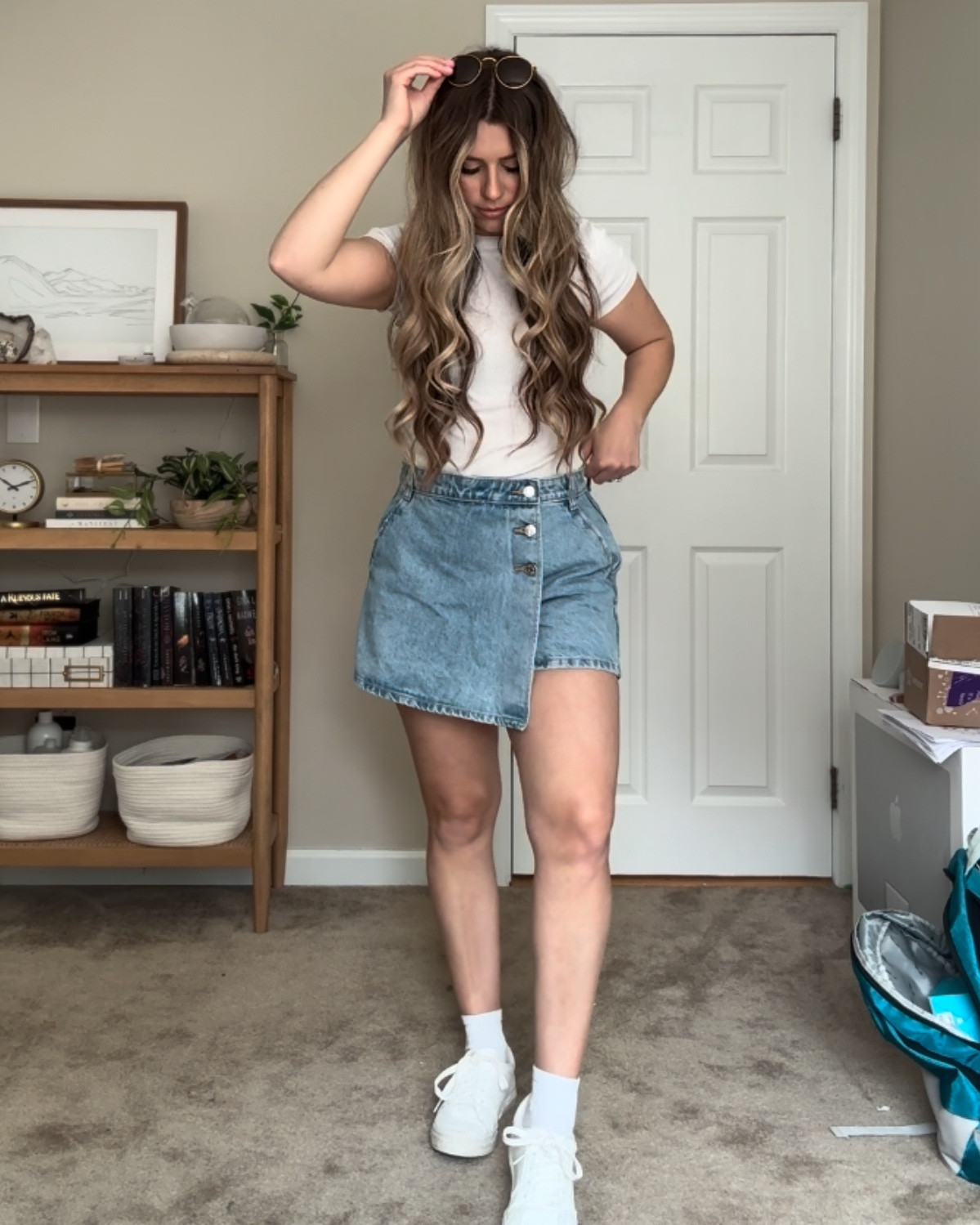 Denim skort round up 😍 

#LTKFindsUnder50 #LTKStyleTip