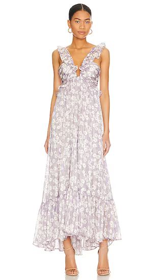Astrid Dress in Lilac Print | Revolve Clothing (Global)