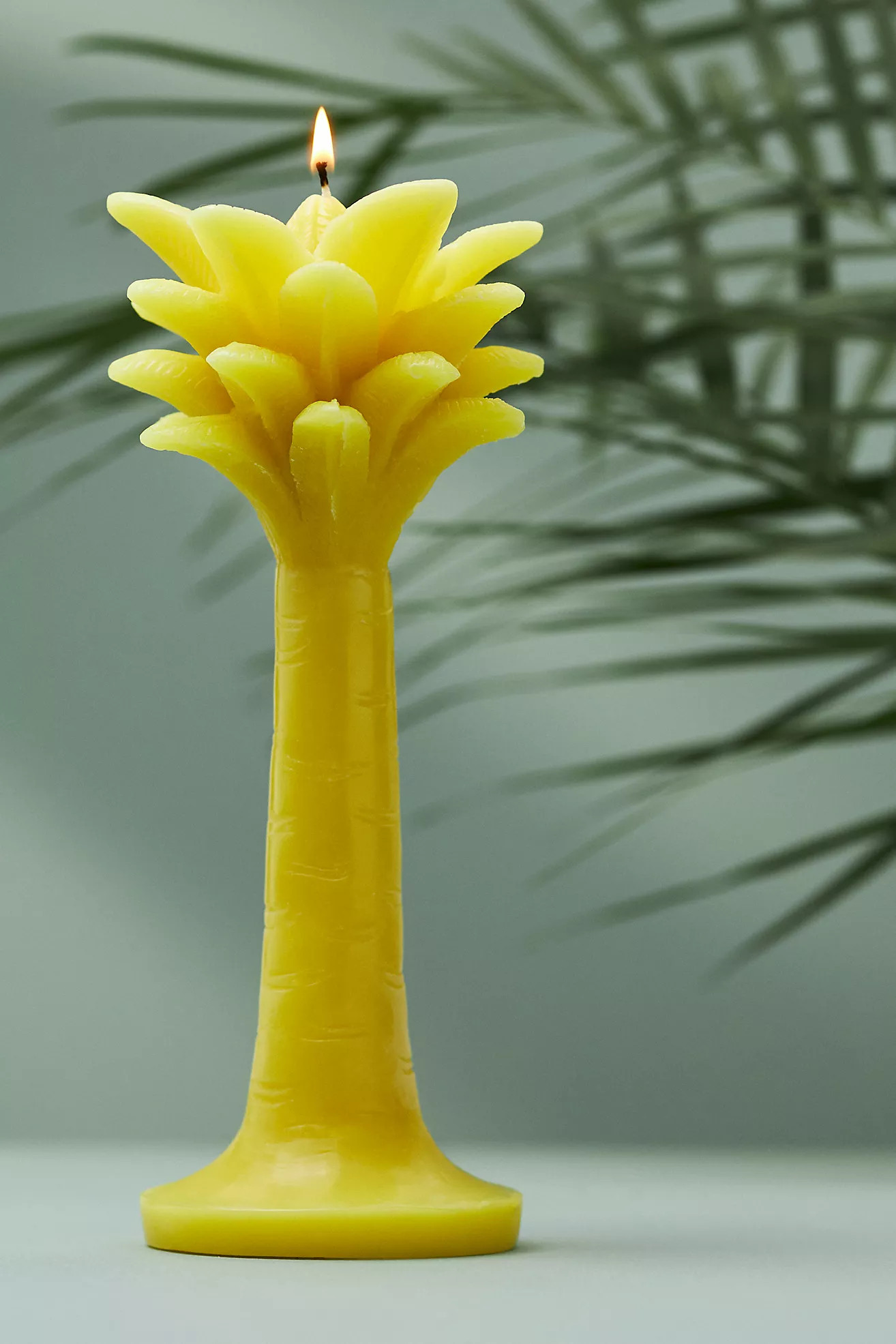 Vera Palm Tree Shaped Wax Candle | Anthropologie (US)