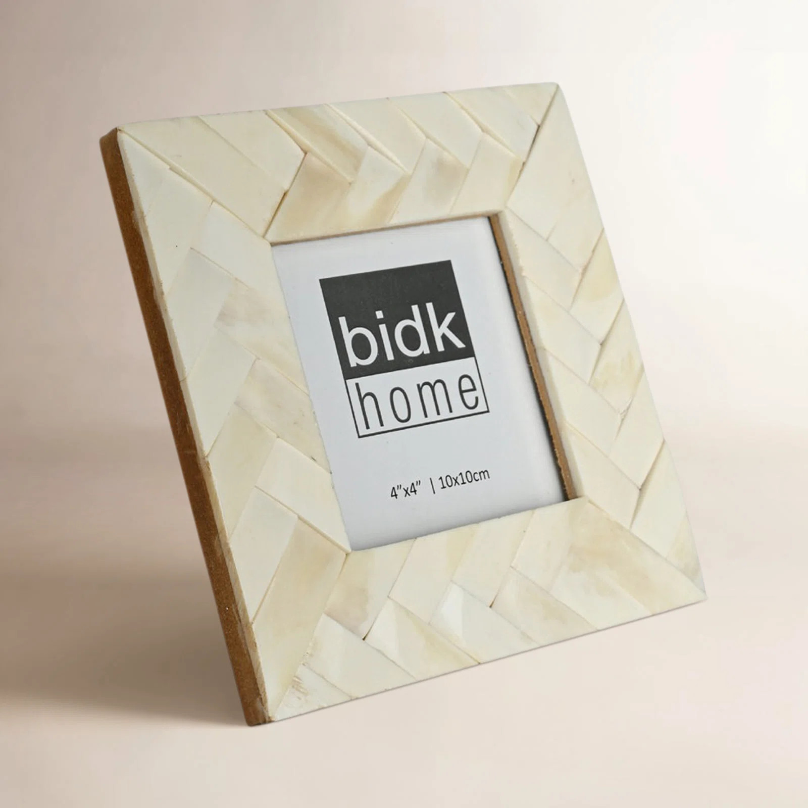 Vic Beige Bone Embossed Picture Frame | Wayfair North America