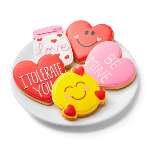 Valentine's Day Sugar Cookies - 16.93oz/8ct - Favorite Day™ | Target