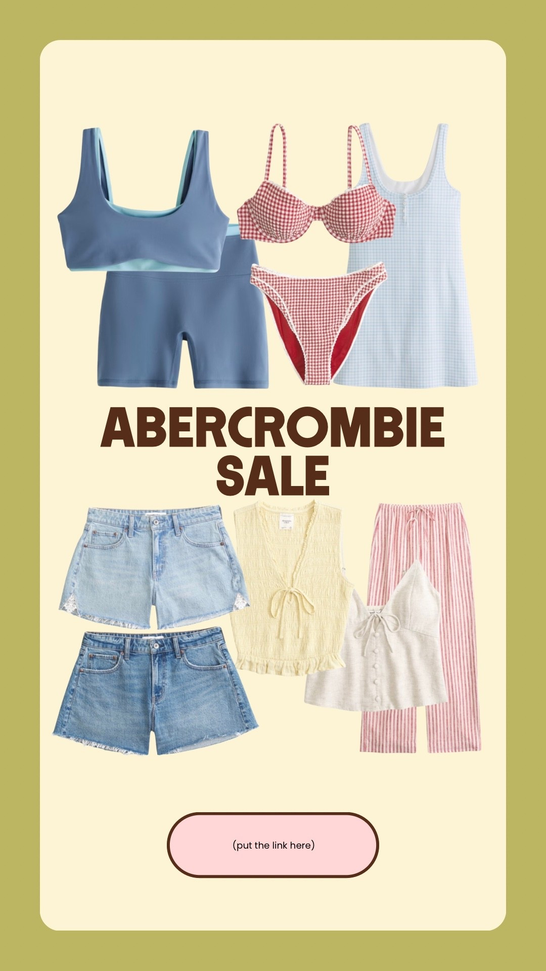 Abercrombie favs 20-40% off for a limited time! 🌊🌊