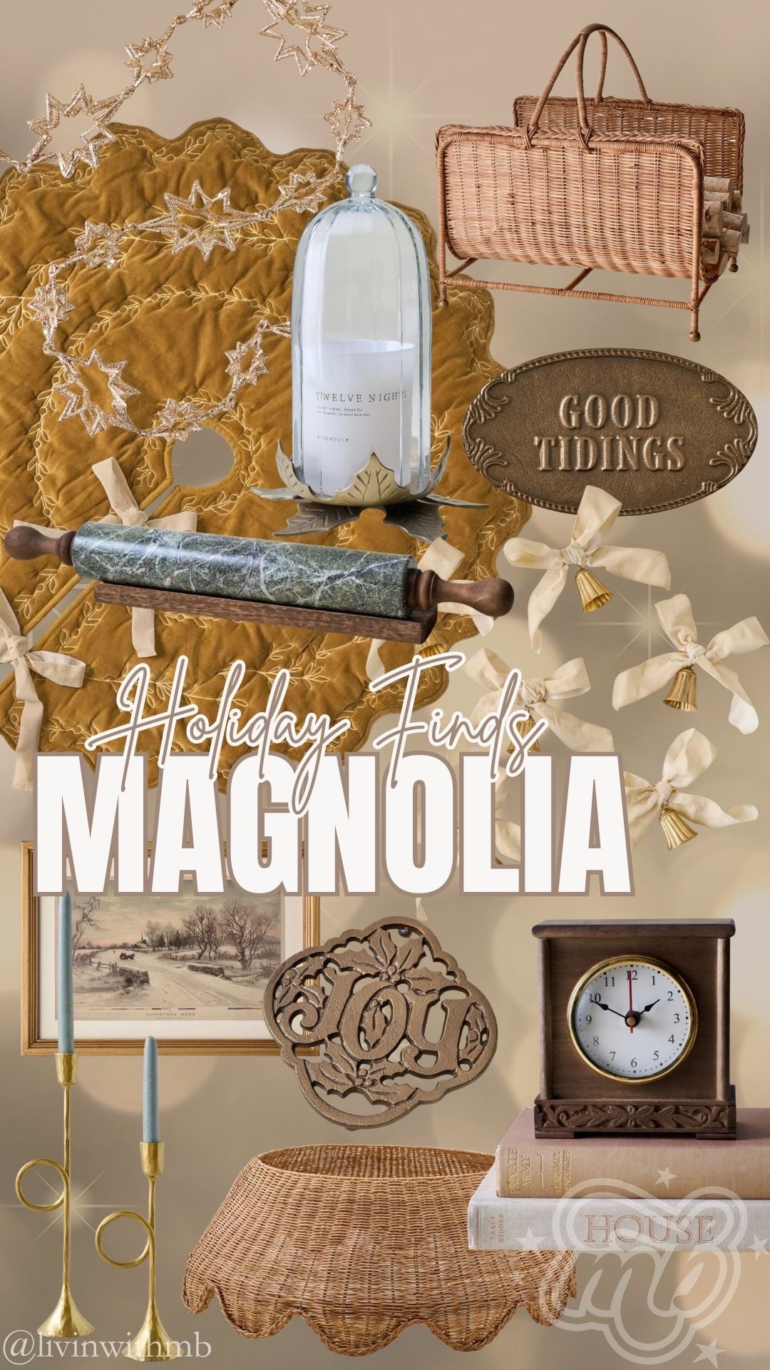 Recent Holiday finds at Magnolia 🌲

#LTKHome #LTKSeasonal