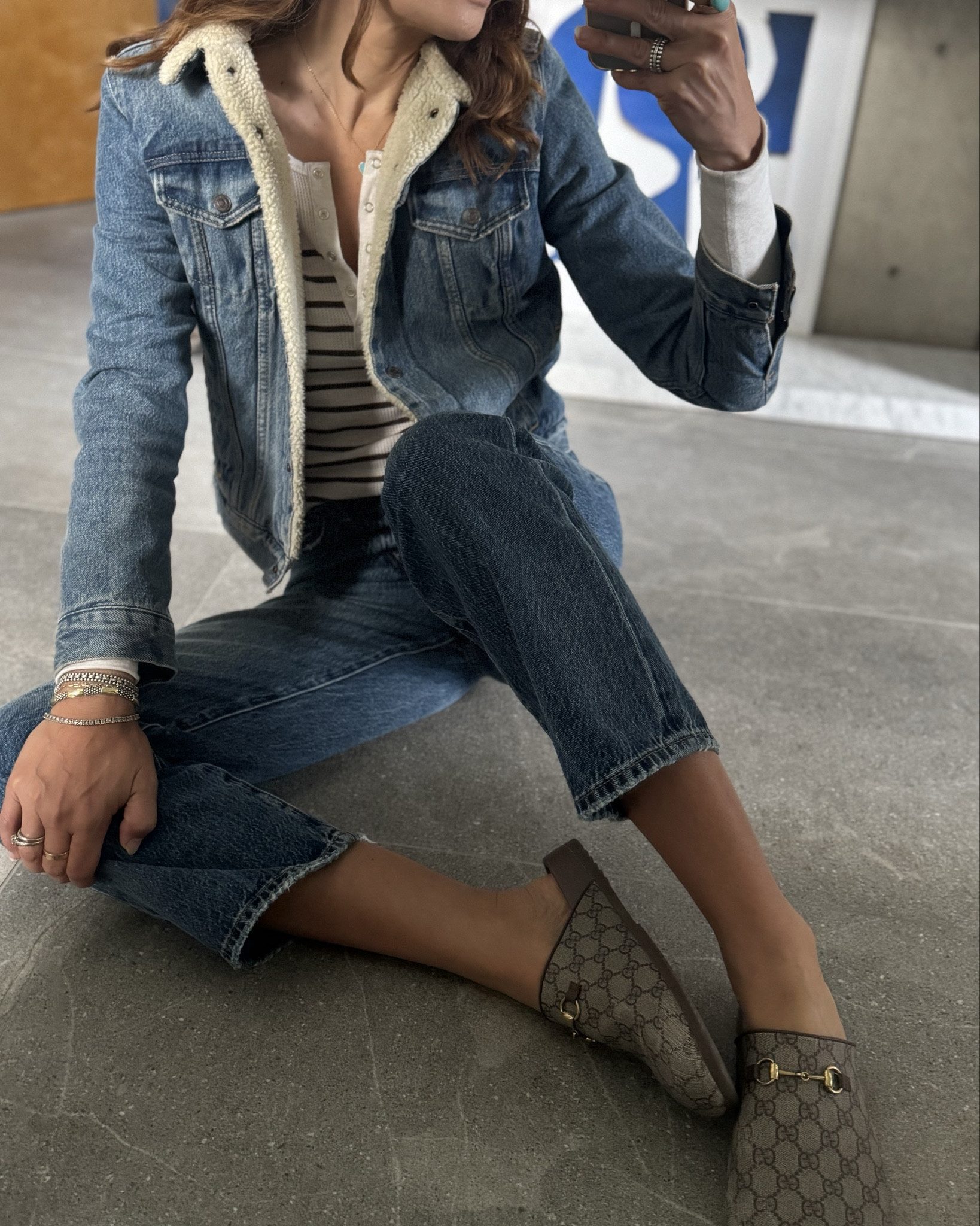 Pistola denim tts 26 here 
Small in the Henley 
