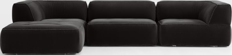 Angolare Mink 4-Piece Reversible Sectional Sofa by Athena Calderone | Crate & Barrel | Crate & Barrel