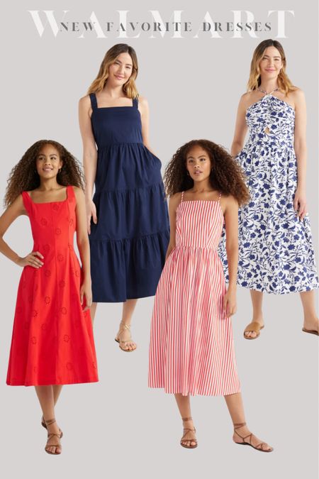 New favorite dresses from Walmart ! 
#summer outfit #date night #summer dress #4th of July dress 

#LTKFindsUnder50 #LTKTravel #LTKSeasonal