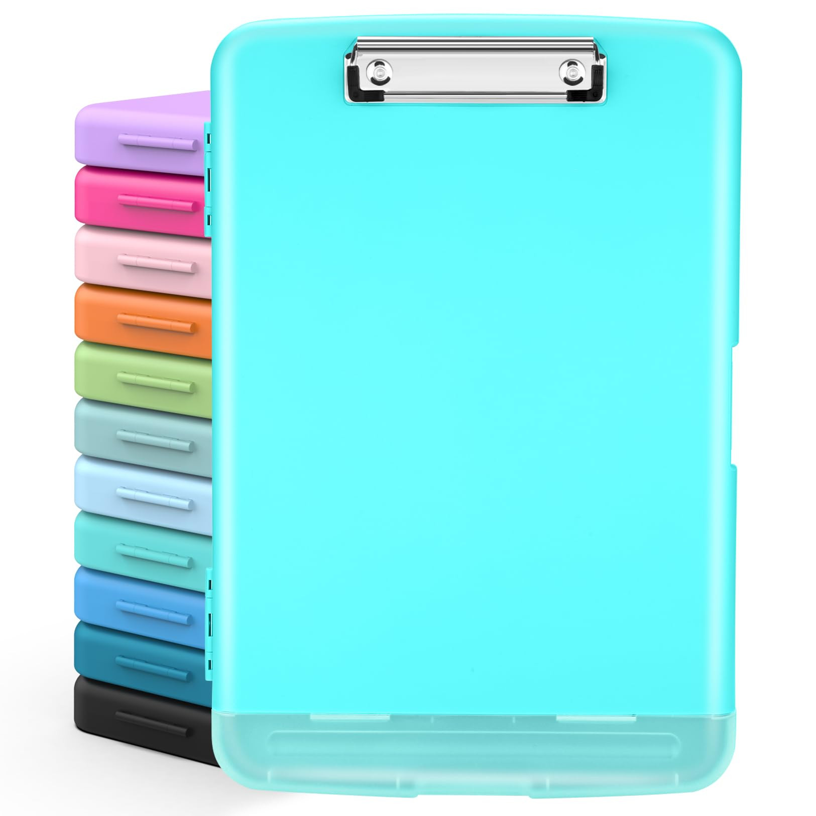 Sooez Clipboards with Storage, High Capacity Clip Boards 8.5x11 with Storage, Heavy Duty Nursing ... | Amazon (US)