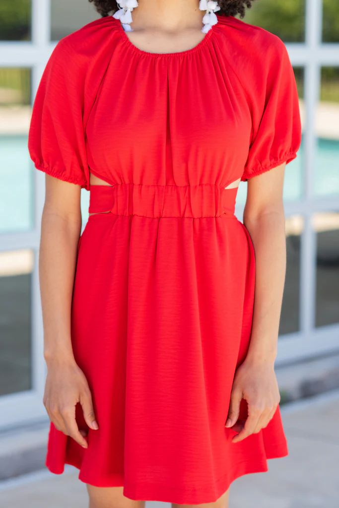 Time For You Red Dress | The Mint Julep Boutique