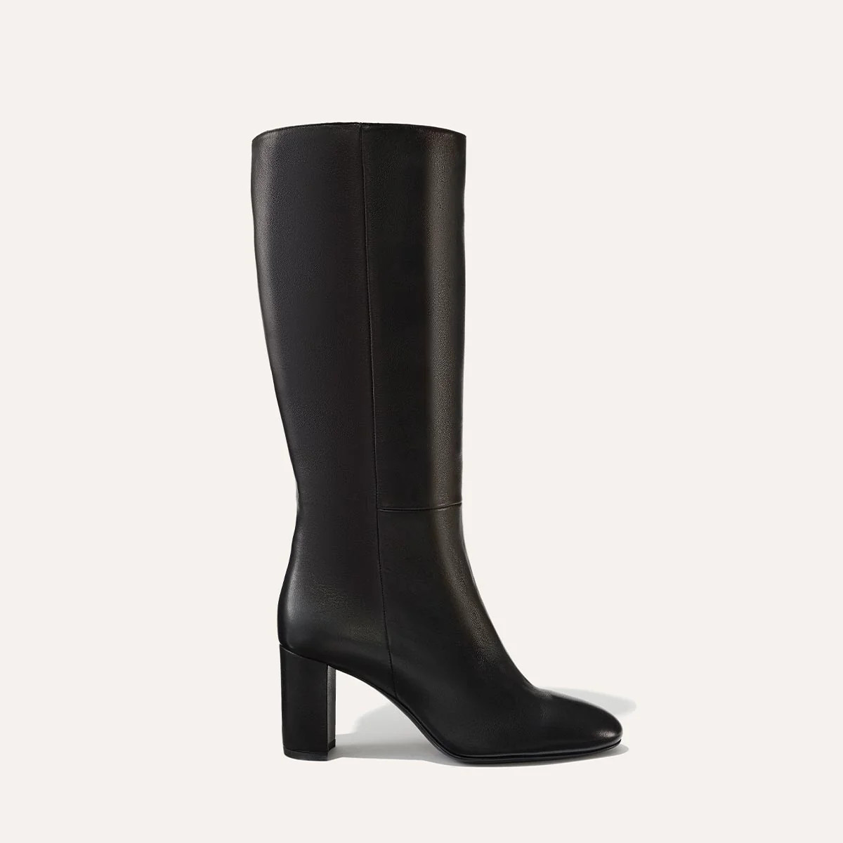 The Bleecker Boot - Black Lamb | Margaux